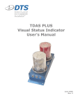TDAS PLUS Visual Status Indicator User`s Manual