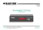 ServSwitch™ CX Uno