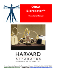 ORCA Bioreactor™ - Harvard Apparatus Regenerative Technology
