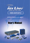 User`s Manual - Airlivecam.eu | Kamery Airlive
