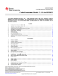 Code Composer Studio™ 6.1 for MSP432 (Rev. B)