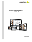 Spontania Entities Admin Manual