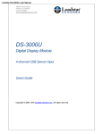 Loadstar DS-3000U user Manual - THE-CHECKOUT-TECH