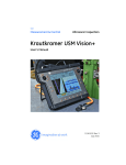 Krautkramer USM Vision+ User`s Manual 3 MB