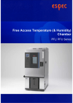 Free Access Temperature (& Humidity) Chamber