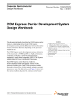 COM Express Carrier Development System Design Workbook
