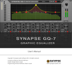 User`s Manual - Synapse Audio Software