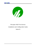 M307 User Manual - Microplex Systems Ltd.
