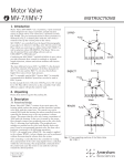 マニュアル Motor Valve MV-7/IMV-7