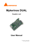 Mykerinos DUAL Daughter card User Manual