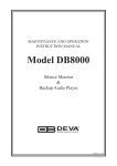 DB8000 User Manual - R