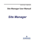 026-1012 Site Manager User Manual