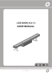 ( 4 in 1) USER MANUAL LED BAR