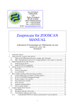 Zooprocess for ZOOSCAN MANUAL - Observatoire Océanologique