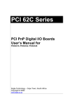 PCI-62C Manual - EAGLE Technology