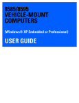 8585/8595 Vehicle-Mount Computers User Manual