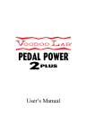 voodoo lab pedal power