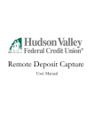 Remote Deposit Capture User Manual