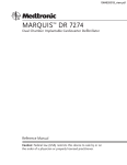 MARQUIS™ DR 7274 - Medtronic Manuals: Region