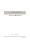 User`s Manual Internet Protocol Camera