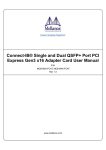 User Manual for PCIeGen3_x16