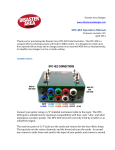 DPC-4EZ Manual Rev 101 - Disaster Area Designs