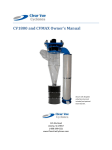 CV1800 and CVMAX Owner`s Manual