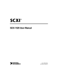 SCXI-1520 User Manual