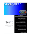 Electrohome Marquee 8500/8500LC Ultra User Manual v2