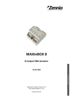 Manual MAXinBOX 8 v1.1 Ed.b