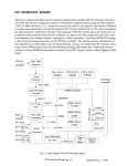 PCI INTERFACE BOARD