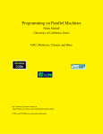 Programming on Parallel Machines - matloff