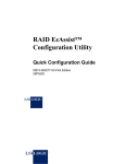 RAID EzAssist™ Configuration Utility