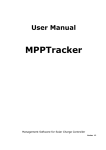 User Manual MPPTracker - power-software
