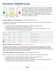 HomeSeer HSM200 Guide