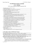 SC-2030 Solar Charge Controller User`s Manual