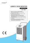 AIRREX DEHUMIDIFIER