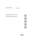 AXIS P5532/P5534 Installation Guide