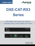 DXE-CAT-RX3 Series User Guide