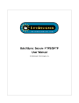 User Guide  - SiteDesigner Technologies, Inc.