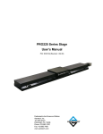 PRO225 Series Stage User`s Manual
