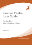 Goanna Central User Guide