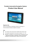 Product User Manual