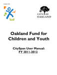 Group Activities - Oakland Fund for Children and Youth