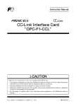 CC-Link Interface Card ”OPC-F1-CCL”