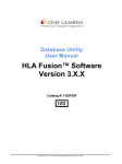 Fusion Database Utility User Manual.book