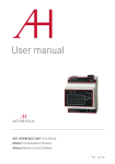 User manual - Arthur Holm