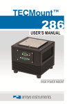 286 TECMount User`s Manual