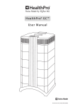 HealthPro® GC Series User Manual