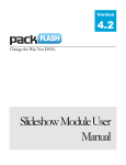 Slideshow Module User Manual